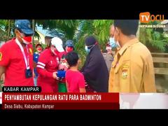 PENYAMBUTAN KEPULANGAN RATU PARA BADMINTON